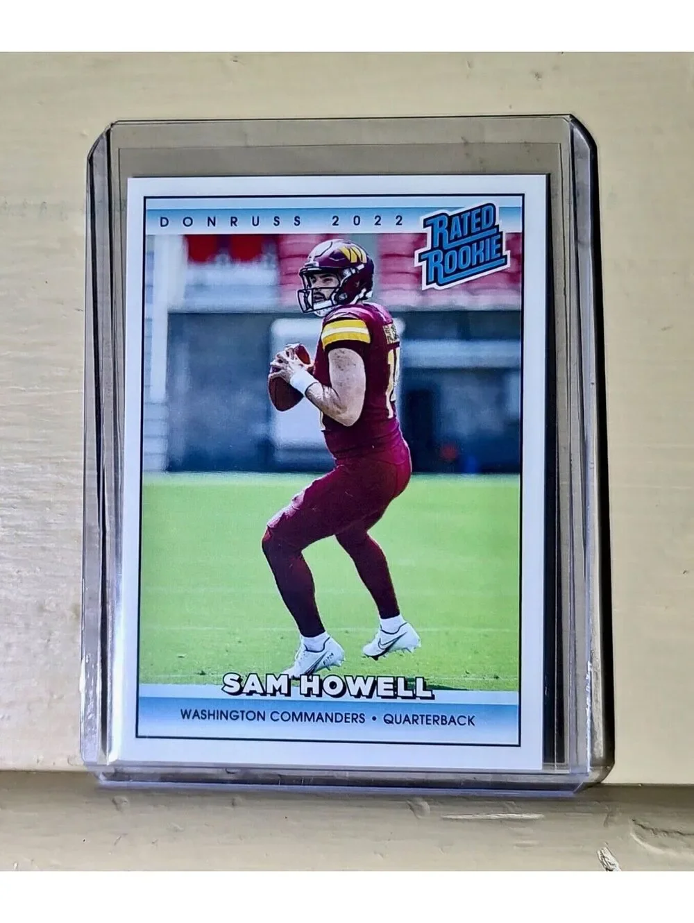 Sam Howell 2022 NFL Panini #41 Rated Rookie Retro Football Card 1/4094